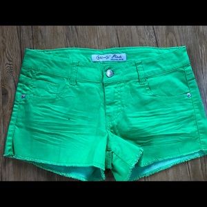 Cute Green shorts